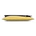 b.m.c BMC Fashionably Chic Taxi Cab Yellow Faux Leather Gold Metal Accent Envelope Style Statement Clutch