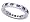 Sapphire Eternity Band