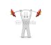 Wallmonkeys Peel and Stick Wall Decals - Sport or Business Concept - Removable Graphic