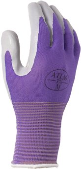 Dozen Atlas 370 Garden Club Purple Gloves. Size: Small.