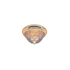 Westinghouse Lighting Corp 66464 "1-light" Flush-mount Ceiling Fixture 11-1/4" - Polished Brass