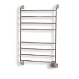 WarmrailsHardwire/SoftwireKensingtonWallMountedTowelWarmerandDryingRack,SatinNickel