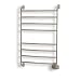 Warmrails Hardwire/Softwire Kensington Wall Mounted Towel Warmer and Drying Rack, Satin Nickel