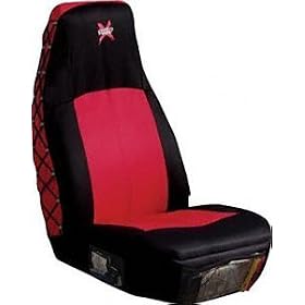 Saddleman 2846706 X Bound Seat Cover Red