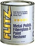 FLITZ Industrial Can - Paste Metal Polish, Fiberglass And Paint Restorer - 2 Pound Can