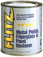 Buy Now at Amazon.com: FLITZ Industrial Can - Paste Metal Polish, Fiberglass And Paint Restorer - 2 Pound Can
