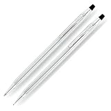 Cross Classic Century Self-Serve Packaging Lustrous Chrome Ballpoint Pen and 0.7 mm Pencil Set