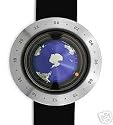 Titanium Globe watch