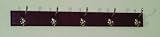 Luggage Pros 36 Coat Rack with 5 Nickel Hooks