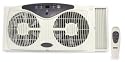 Holmes Products Accutemp Twin Window Fan