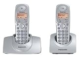 Panasonic TG1102E Twin DECT Cordless Phone - Silver