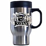 Baltimore Ravens NFL Pewter Stainless Steel Travel Mug
