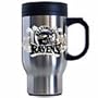 Baltimore Ravens NFL Pewter Stainless Steel Travel Mug