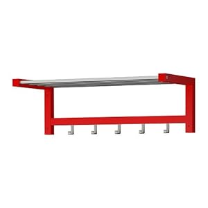 IKEA TJUSIG -Hutablage rot - 79 cm: Amazon.de: Küche & Haushalt IKEA TJUSIG -Hutablage rot - 79 cm: Amazon.de: Küche & Haushalt