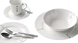 Buchanan - 20 piece porcelain dinner set