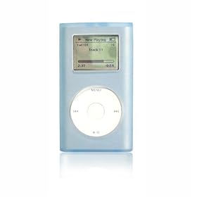 Speck Mini iPod Skin - Blue (w/ lanyard)