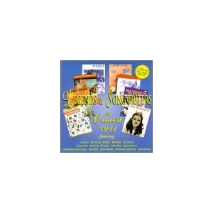 Legends and Songwriters in Concert (1941 concert) [2 CDs] by Legends & Songwriters in Co, Eddie Cantor, Bob Hope, Judy Garland, and Dinah Shore (Audio CD - 1998) - Live