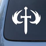 HALO EMBLEM - Vinyl Decal Sticker #A1450 | Vinyl Color: White