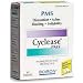 Cyclease PMS Homeopathic Medicine Discomfort Aches Bloating Irritability Cyclease PMS Homeopathic Medicine is for the relief of PMS symptoms including discomforting aches, bloating and irritability. Cyclease PMS is made by Boiron, world leader in homeopathy. Cyclease PMS Ingredients: Pulsatilla 6C, Lachesis Mutus 6C, Sepia 6C, Natrum Muriaticum 6C, Lac Caninum 6C, Ignatia Amara 6C.