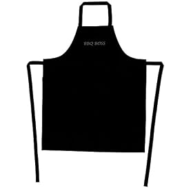 Rushbrookes Barbecue Large Adults Black Apron