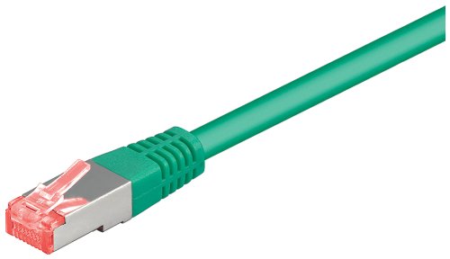 Wentronic CAT6 SSTP Crossover Netzwerkkabel (2x RJ45, 30m) gr&uuml;n Preisvergleich