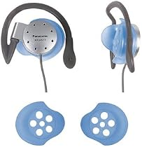 Panasonic RP-HS11 Sport Clip-On Headphones with Washable Earpads