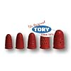 Tory Red Rubber Finger Pads Size 13 - 12/box