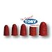 Tory Red Rubber Finger Pads Size 11 1/2 - 12/box