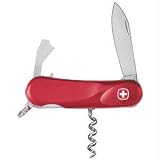 KNIFE, SWISS ARMY EVO 63, RED, BOX