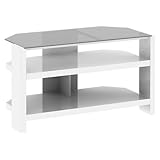 IMAGE OF kathy ireland Office by Bush Furniture New York Skyline TV Stand, Plumeria White