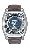 Fossil Men's FS4132 Automatic Brown Leather Watch