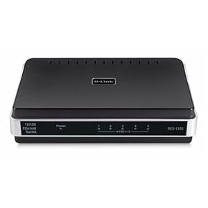 D-Link DES-1105 5-Port 10/100 Desktop Switch $7.57