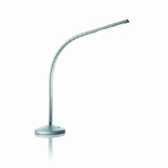 Ledino LED Schreibtischleuchte 66701/87/16, Aluminium grau