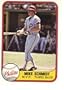 1981 Fleer Mike Schmidt Baseball Card #5 - Shipped In Protective Display Case!