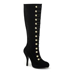 Stiefel Samt schwarz Größe: 39