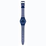 Swatch - GN23OI - Montre Femme - Quartz Analogique - Bracelet Caoutchouc Bleu