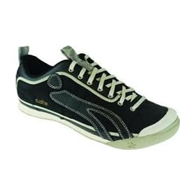 Cushe Men's Vinyl Frontier Canvas Sneakers Black Color