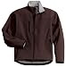 NEW Port Authority - Glacier Soft Shell Jacket Brown/Chrome-XL
