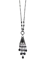 Bonne Nuit Decadent Chandelier Pendant Necklace Gold Plated