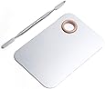 Your Choice NEW High Quality Stainless Steel Professional Pro Cosmetic Makeup Palette Spatula Makeup Artist Tool for Mix Foundation Shades (150x100MM)