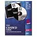 Avery CD/DVD Labels F/ Ink Jet Printers, 40 Ct., Matte White / AVE08692 / AVE08692