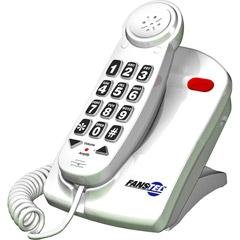 FansTel EzPro T56 Line Powered Professional Amplified Phone White