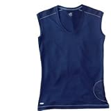 Womens Cap Sleeve V-neck T-Shirt