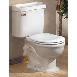 Raised Antique Water Closet - Biscuit by 