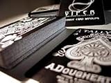 Tally-Ho Viper Fan-Back Deck ~ Black + Silver Playing Cards