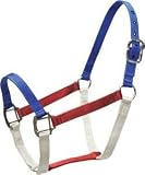 Abetta Patriotic Nylon Halter - Red/White&Blue - Horse