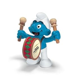 Schleich Drummer Smurf by Schleich