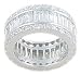 Kalani Eternity Wide Band CZ Ring