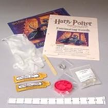 HARRY POTTER and the CHAMBER OF SECRETS FACINATING FOSSILS PALEONTOLOGY FOSSIL STUDY AND EXCAVATION PROJECT, AMBER FOSSIL IN RESIN CASTING MOLD MAKING EXPERIMENT, ARCHAEOLOGY SCIENCE TEACHING LAB & EDUCATION KIT. Comes with 5 Real Fossils!