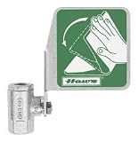 Haws SP227 Chrome 1/2 x 3/8 Ball Valve Assembly with Flag SP227